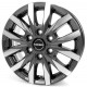 Cerchi in lega Borbet Cw6 6.5x16 Mistral Anthracite Glossy Polished
