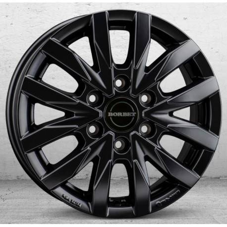 Cerchi in lega Borbet Cw6 6.5x16 Black Matt