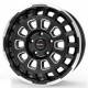 Cerchi in lega Borbet Cw7 7.5x18 Black Rim Window Polished Matt