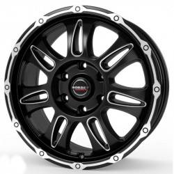 Cerchi in lega Borbet Cw8 8.0x18 Black Rim Window Polished Matt