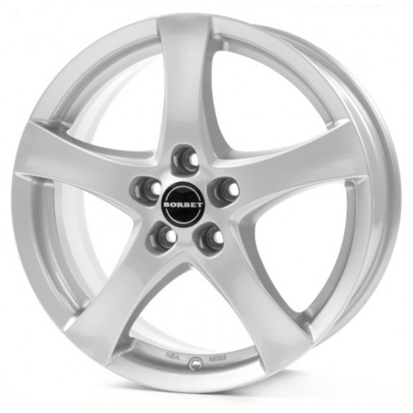 Cerchi in lega Borbet F 6.0x15 Brillant Silver