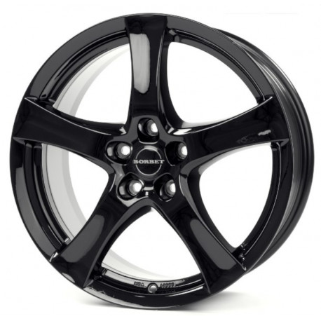 Cerchi in lega Borbet F 6.5x16 Black Glossy