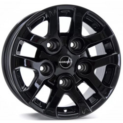 Cerchi in lega Borbet Ld 8.0x16 Black Glossy