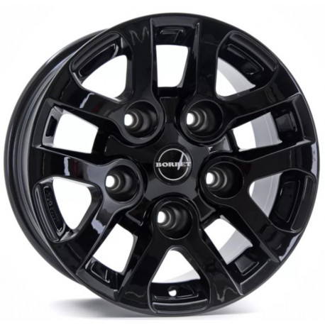 Cerchi in lega Borbet Ld 8.0x16 Black Glossy
