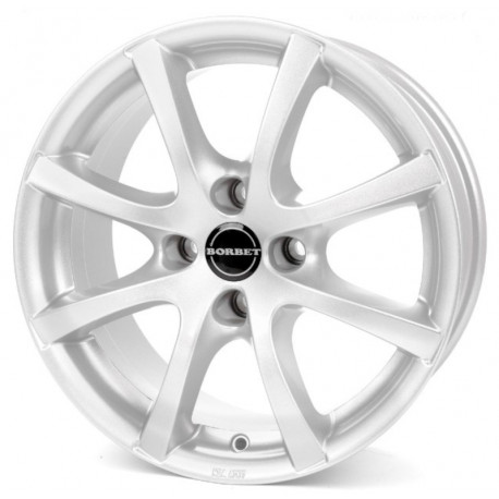 Cerchi in lega Borbet Lv4 7.0x16 Silver