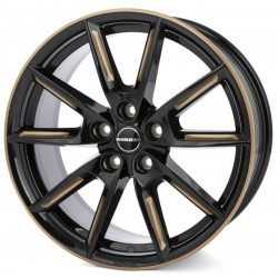 Cerchi in lega Borbet Lx18 8.0x18 Black Glossy Gold Spoke Rim