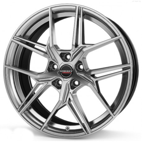 Cerchi in lega Borbet Qx 8.0x19 Hyper Black Silver