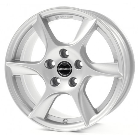 Cerchi in lega Borbet Tl 6.5x16 Brillant Silver