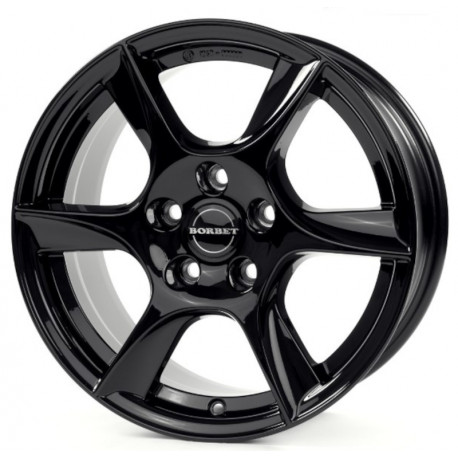 Cerchi in lega Borbet Tl 6.5x16 Black Glossy