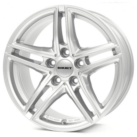 Cerchi in lega Borbet Xr 8.0x18 Brillant Silver