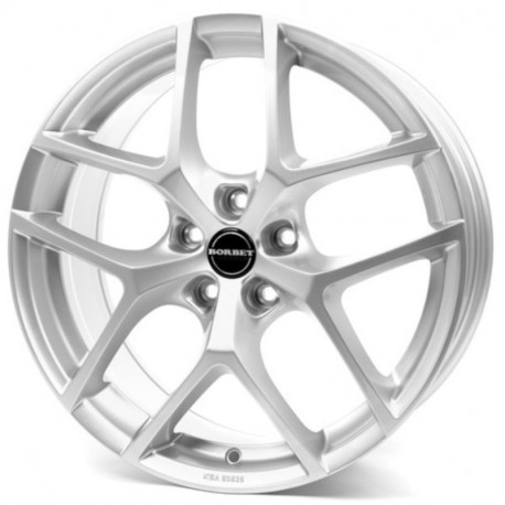 Cerchi in lega Borbet Y 8.5x19 Crystal Silver