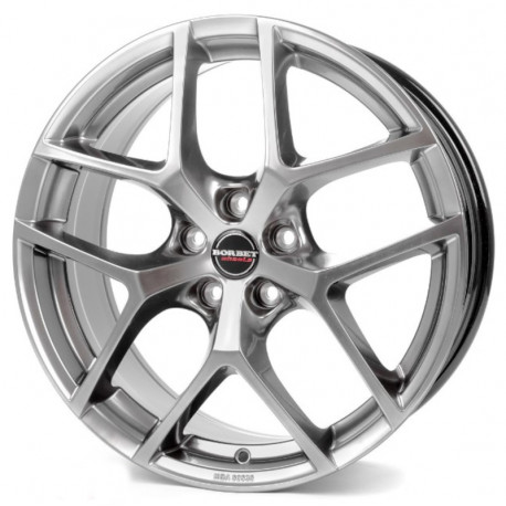 Cerchi in lega Borbet Y 8.0x19 Hyper Silver