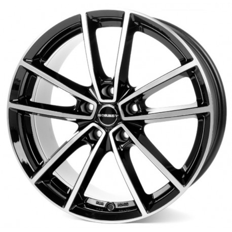 Cerchi in lega Borbet W 8.5x21 Black Polished Glossy
