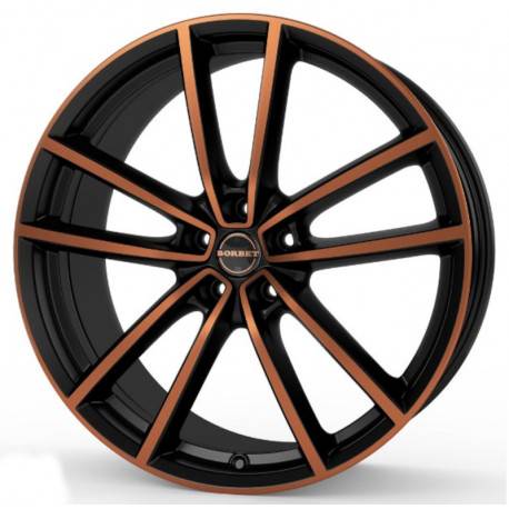 Cerchi in lega Borbet W 8.0x19 Black Copper Polished Matt