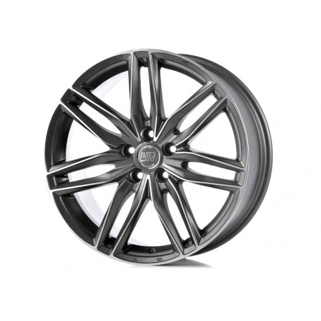 Cerchi in lega Msw 24 6.5x15 Matt Gunmetal Polished