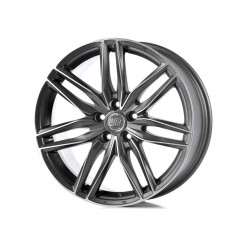 Cerchi in lega Msw 24 8.0x17 Matt Gunmetal Polished