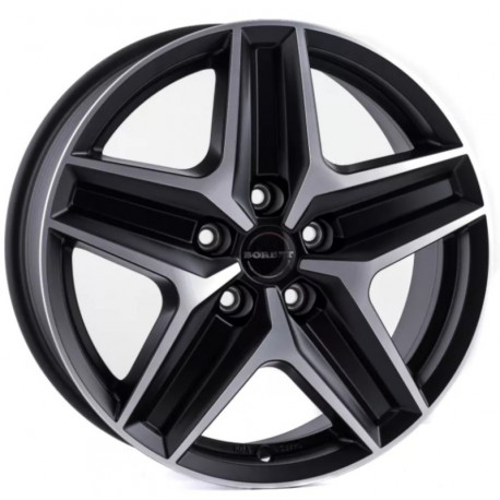 Cerchi in lega Borbet Cwz 7.5x18 Black Polish Matt