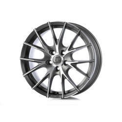 Cerchi in lega Msw 25 7.0x16 Matt Titanium Polished