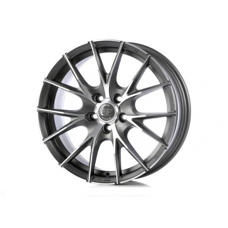 Cerchi in lega Msw 25 7.0x16 Matt Titanium Polished