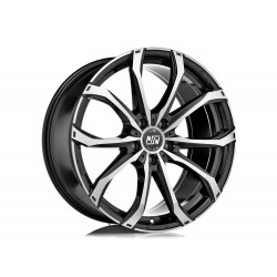 Cerchi in lega Msw 48 8.0x19 Gloss Black Full Polished