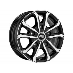 Cerchi in lega Msw 48 VAN 7.0x16 Gloss Black Full Polished
