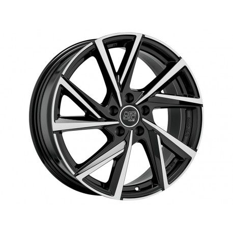 Cerchi in lega Msw 80 5 8.0x19 Gloss Black Full Polished