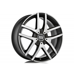 Cerchi in lega Msw 28 7.5x18 Matt Black Full Polished