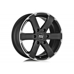 Cerchi in lega Msw 46 7.5x17 Matt Black Full Polished
