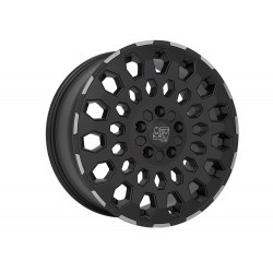 Cerchi in lega Msw 99 Van 8.0x17 Matt Black Lip Polished
