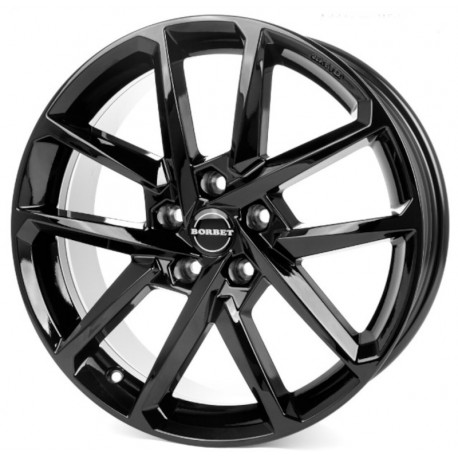 Cerchi in lega Borbet N 8.0x18 Black Glossy