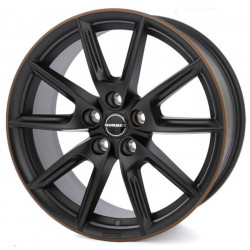 Cerchi in lega Borbet Lx19 8.0x19 Black Matt Rim Copper