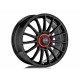 Cerchi in lega OZ Supertur Evoluzione 8.0x18 Gloss Black Red Lettering