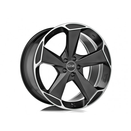 Cerchi in lega OZ Aspen Hlt 9.5x21 Matt Black Diamond Cut