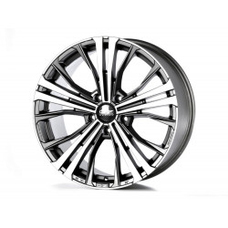 Cerchi in lega OZ Cortina 9.5x20 Matt Dark Graphite Diamond Cut