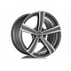 Cerchi in lega OZ Montecarlo Hlt 9.5x22 Matt Dark Graphite Diamond Cut