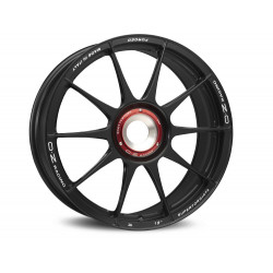 Cerchi in lega OZ Superforgiata Cl 9.5x20 Matt Black Con Scritte Di Fresatura