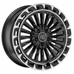 Cerchi in lega Msw 32 7.5x19 Gloss Black Diamond Lip