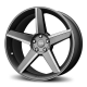 Cerchi in lega Momo Stealth 9.5x19 Antracite Opaco Diamantato