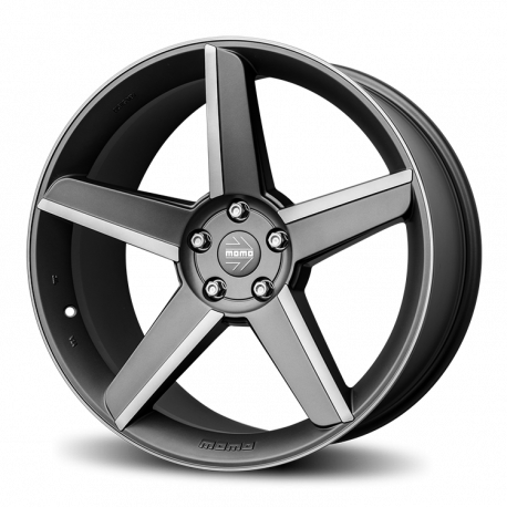 Cerchi in lega Momo Stealth 9.5x19 Antracite Opaco Diamantato