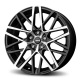 Cerchi in lega Momo Avenger 8.0x18 Nero Opaco Diamantato
