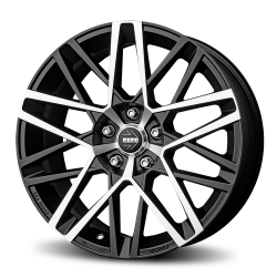 Cerchi in lega Momo Avenger 8.0x18 Nero Opaco Diamantato