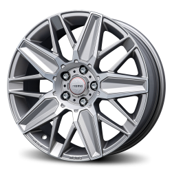 Cerchi in lega Momo Evoluzione 8.0x18 Titan Silver Opaco Diamantato