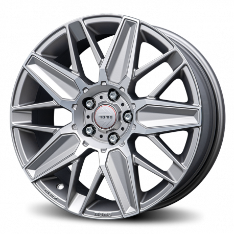Cerchi in lega Momo Evoluzione 8.0x18 Titan Silver Opaco Diamantato