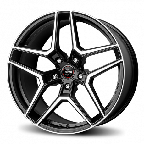 Cerchi in lega Momo Rf06 10.0x20 Nero Diamantato Opaco