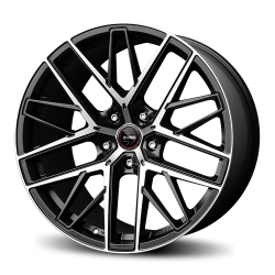 Cerchi in lega Momo Rfx01 11.5x21 Nero Diamantato Opaco