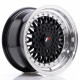 Cerchi in lega Japan Racing Jr9 8.0x15 Gloss Black w/Machined Lip