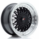 Cerchi in lega Japan Racing Jr9 8.5x17 Gloss Black w/Machined Lip