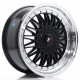 Cerchi in lega Japan Racing Jr9 8.0x18 Gloss Black w/Machined Lip