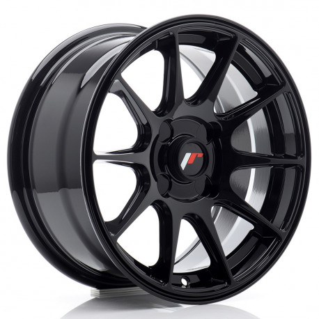 Cerchi in lega Japan Racing Jr11 7.0x15 Gloss Black