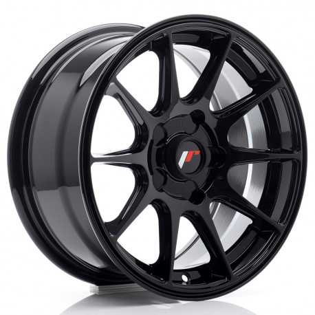 Cerchi in lega Japan Racing Jr11 7.0x15 Gloss Black